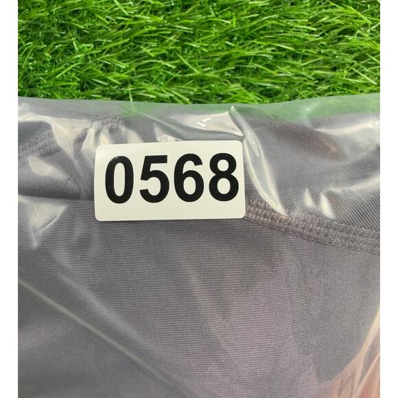 Reebok Women’s Leggings XS Gray Stretch Activewear Gym Yoga Pants Logo Print - Picture 8 of 9